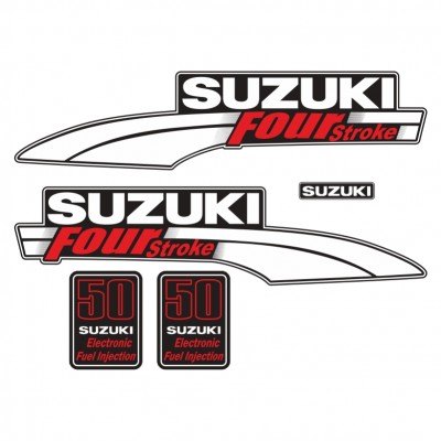 Комплект наклеек - Suzuki 50